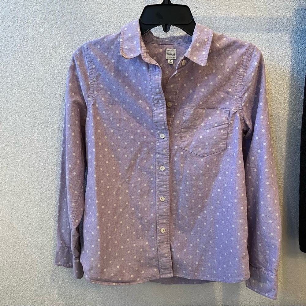 MADEWELL Polka Dot button down